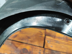 Брызговик задний левый Kia Soul 2 (PS) 16-19 Б/У Оригинал 86841B2500