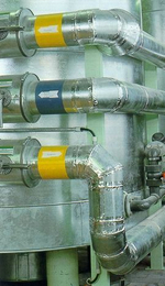 Алюминиевая клейкая лента Folsen® 074502, 76мкм, 120°С, с лайнером