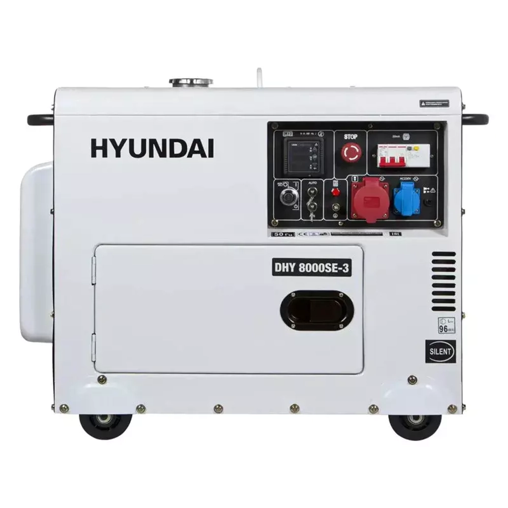Дизельный генератор HYUNDAI DHY 8000SE-3