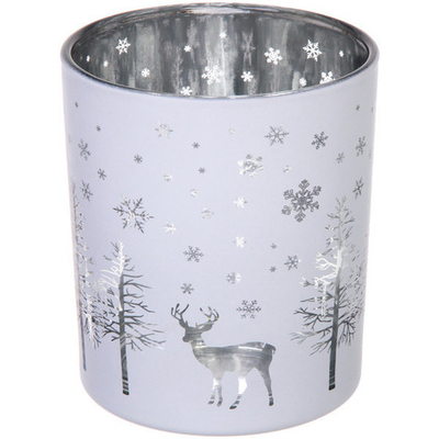 Подсвечник «Лесной олень» 8,5*10 см, Золото