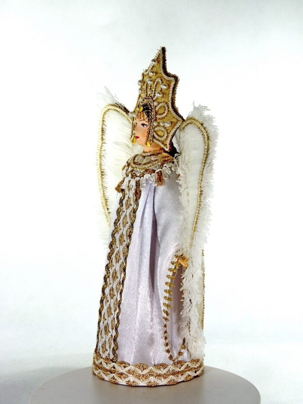 Фарфоровая кукла коллекционная Царевна-Лебедь