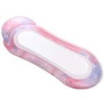 Надувной матрас-шезлонг для плавания Релакс Y-007, 160*85 см, сетчатое дно