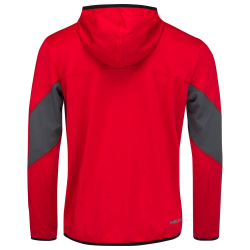 Мужская теннисная кофта Head Club 22 Tech Hoodie M - red