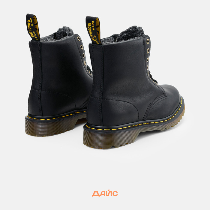 Ботинки Dr. Martens 1460 WL Grizzly артикул:31873001 - купить в магазине Дайс