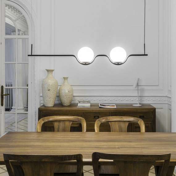 Подвесной светильник Le Vita 2L черный