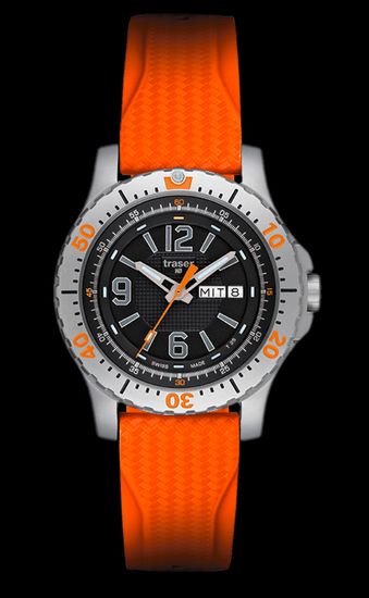 Наручные часы Traser Extreme Sport 100211 (оранжевый каучуковый)