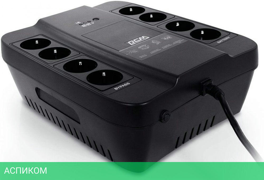 Источник бесперебойного питания PowerCom Spider (SPD-1000N)