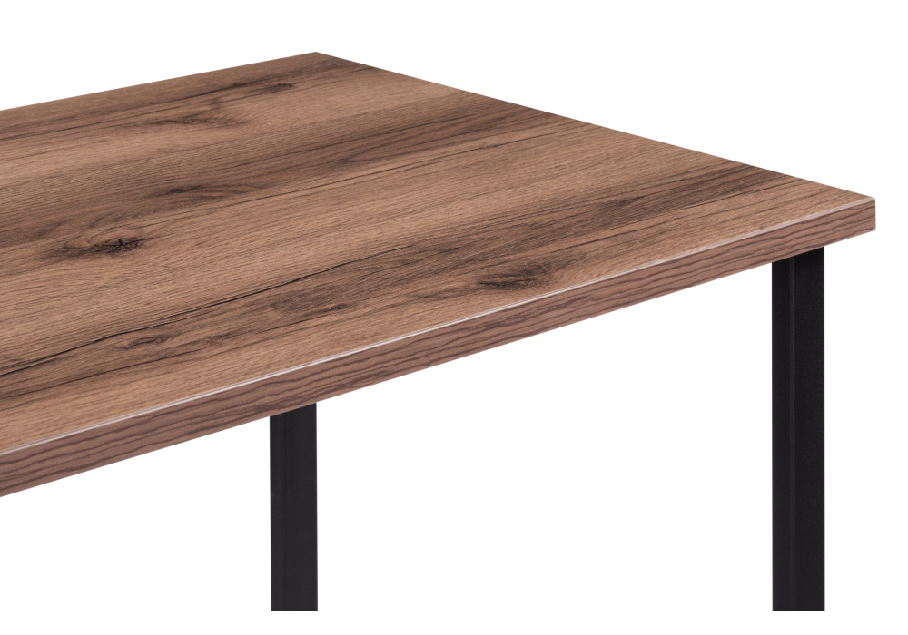 На металлокаркасе Woodville Дилан Лофт 120х40х110 дуб делано темный