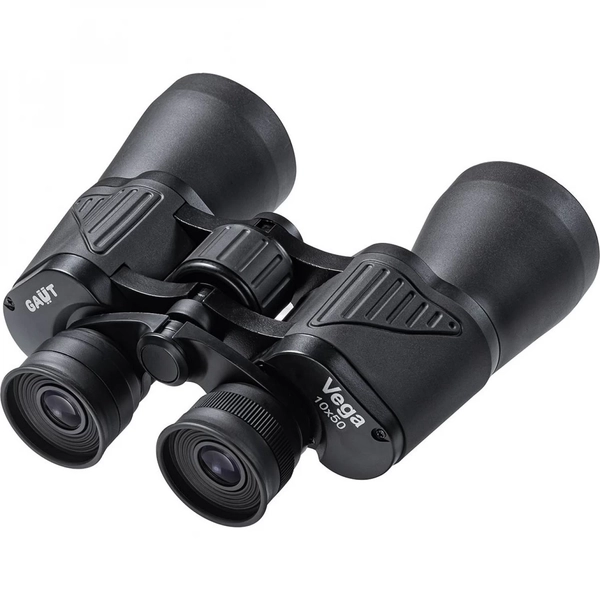 Бинокль GAUT Vega 10x50, Porro-призмы BK7, цвет чёрный
