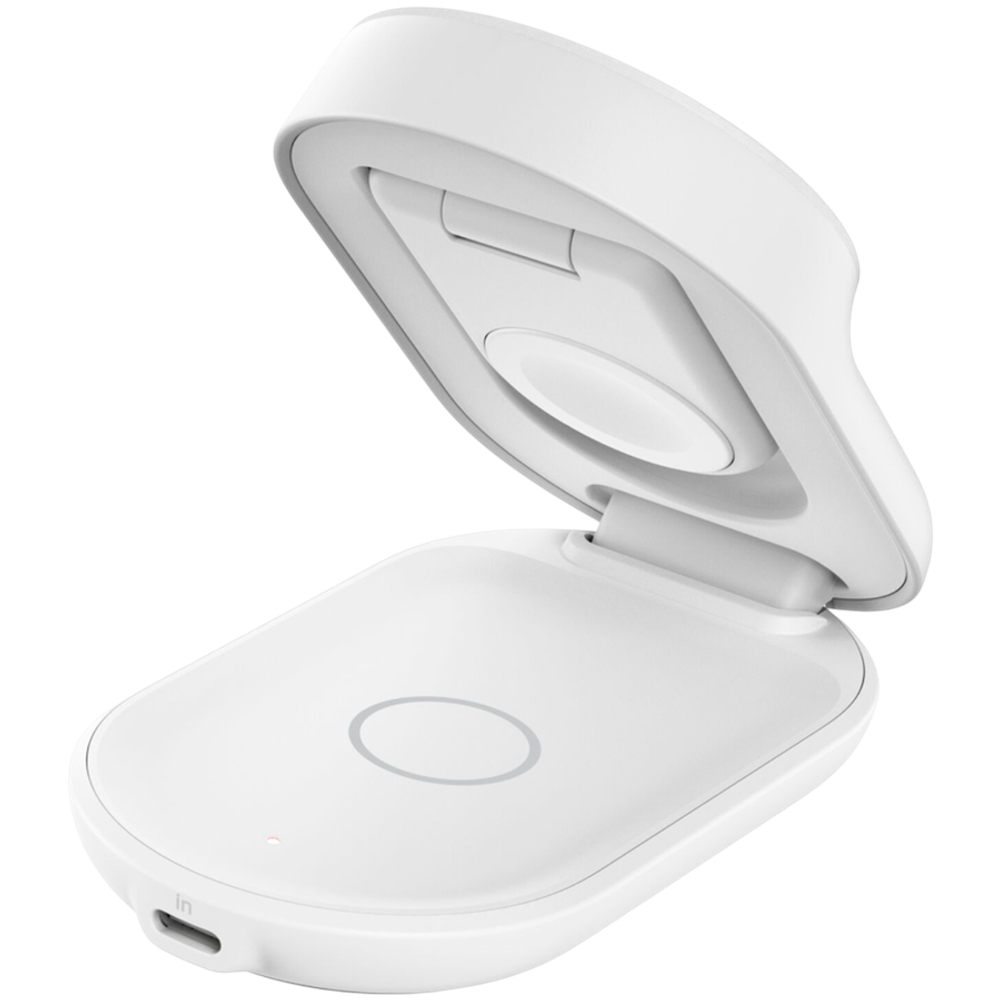BELKIN 25w Qi2 3-IN-1 Foldable Charger, White