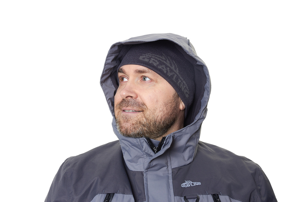 Демисезонный мужской костюм Grayling Скат Осень (Таслан) Cерый