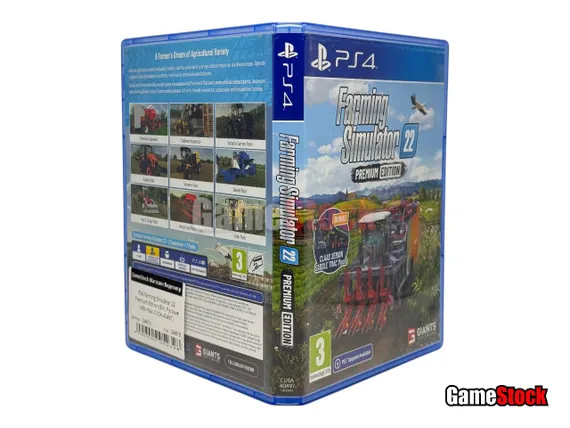 PS4 Farming Simulator 22 Premium Edition (Б/У, Русские субтитры, CUSA-40497)