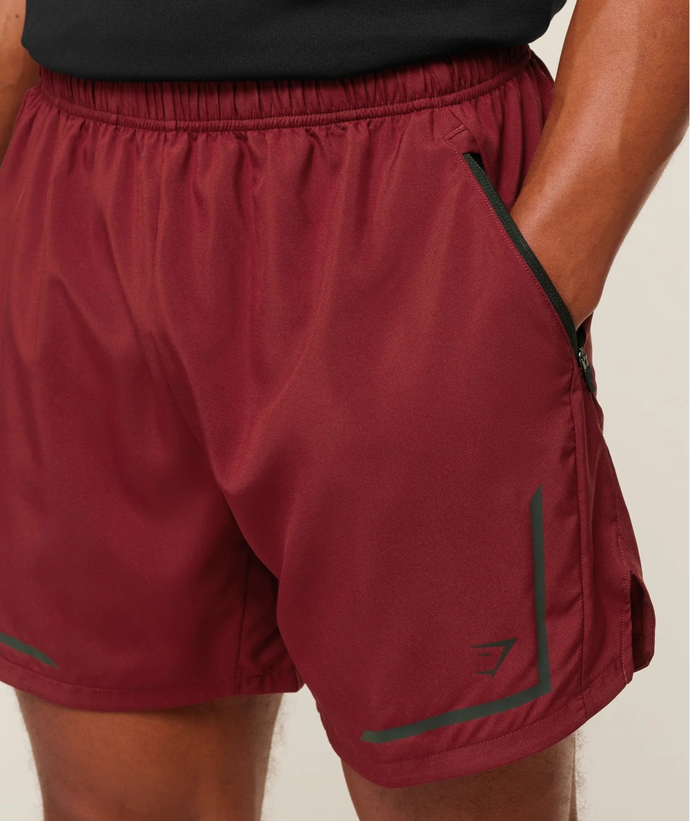 Шорты GYMSHARK Movement Sport 5" Shorts Red