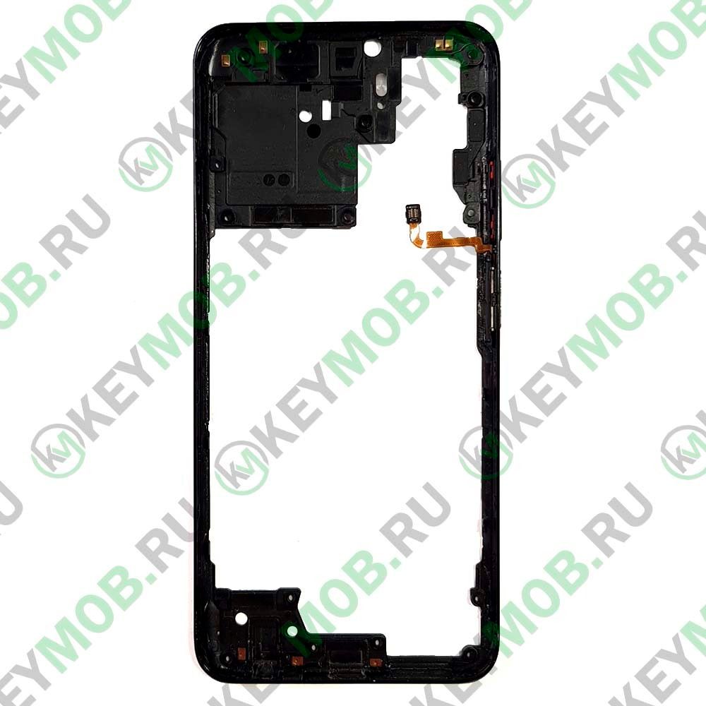 Средняя часть для телефона Xiaomi Redmi Note 10 (M2101K7AG), Черная