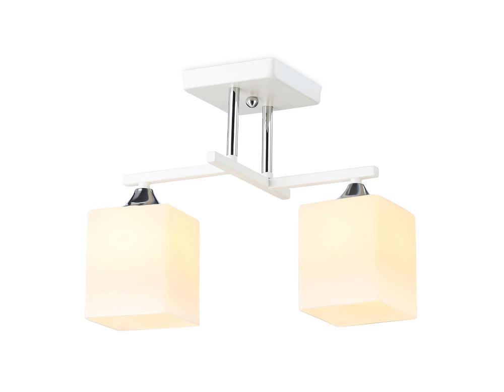 TR303111/2 WH/CH/FR белый/хром/белый матовый E27/2 max 40W 360*190*290