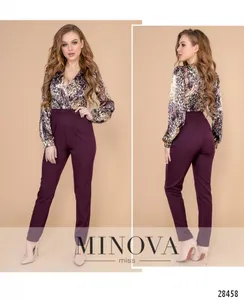 Комбинезон 1128-сливовый Minova