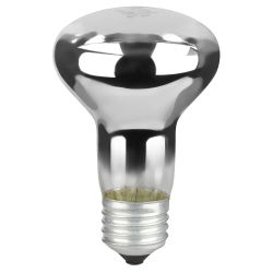 Лампа накаливания ЭРА R63-40-E27-230 40Вт 230В рефлектор цветная коробка E27 | Лампы накаливания Рефлектор (R )