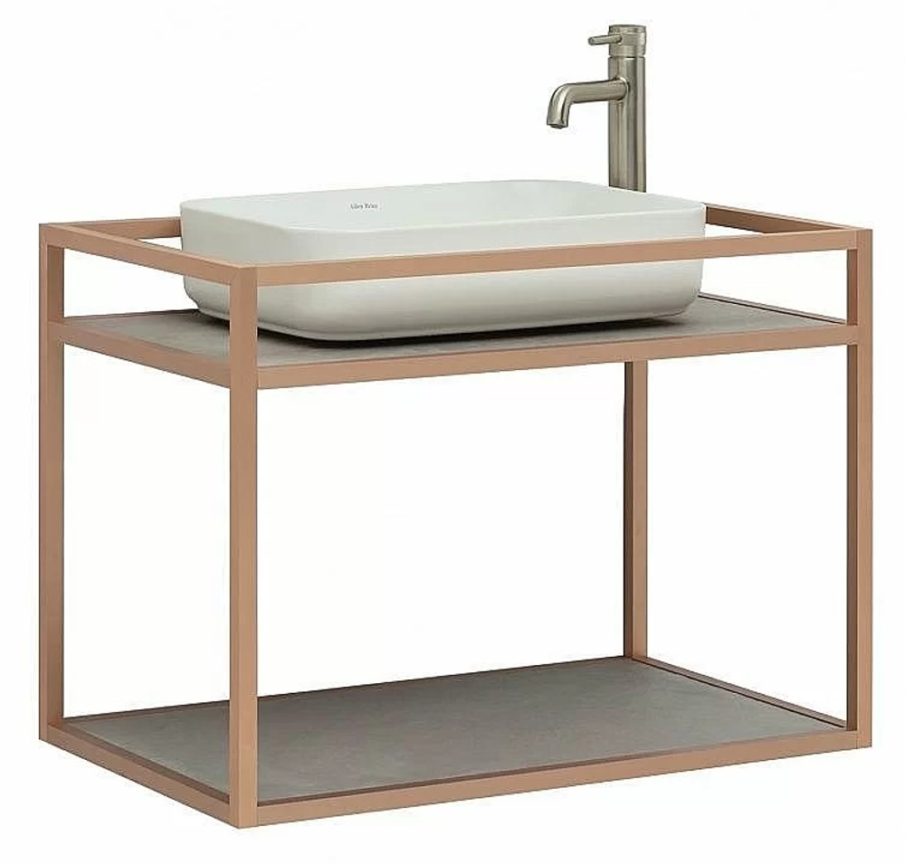 Консоль с раковиной Allen Brau Liberty 75 1.33001.60 медь