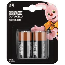 Батарейки Duracell C алкалиновые 1,5v 2 шт. LR14-2BL Basic (CN) | Duracell