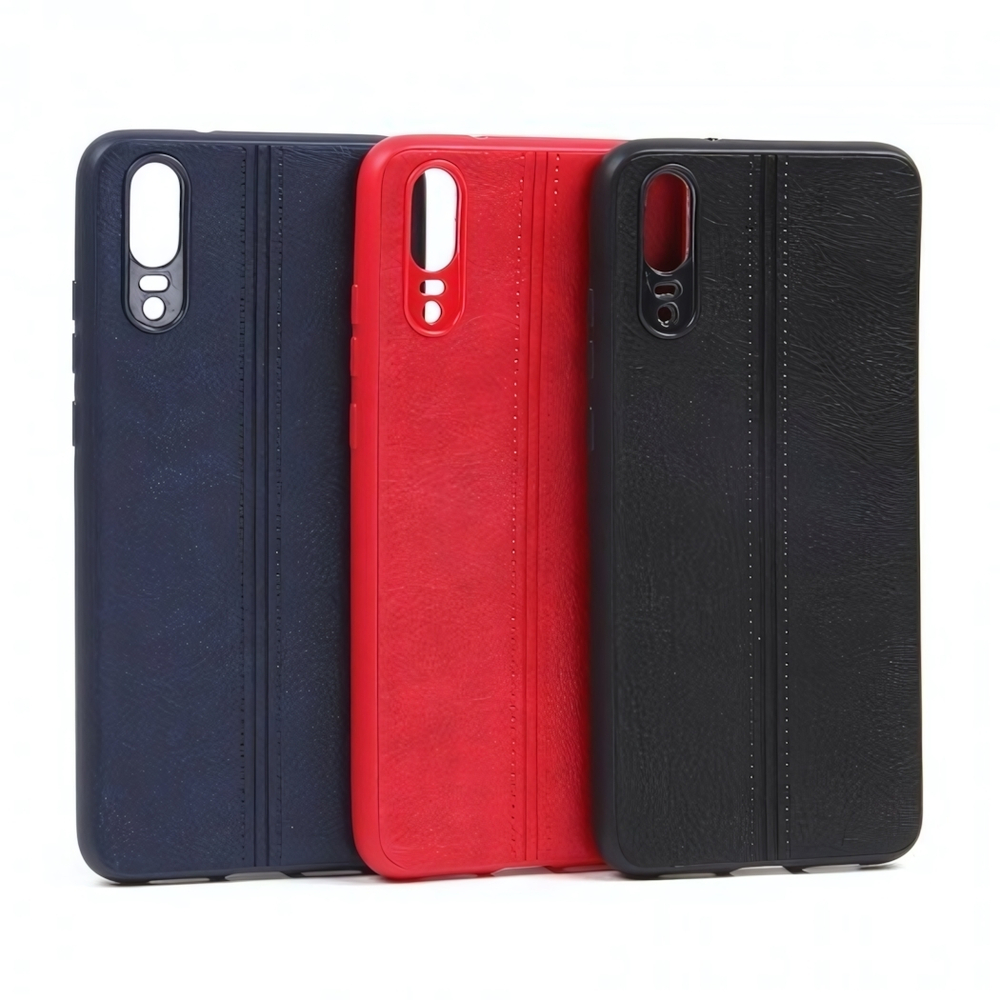 Панель из экокожи для Huawei P20, 010498 Красный