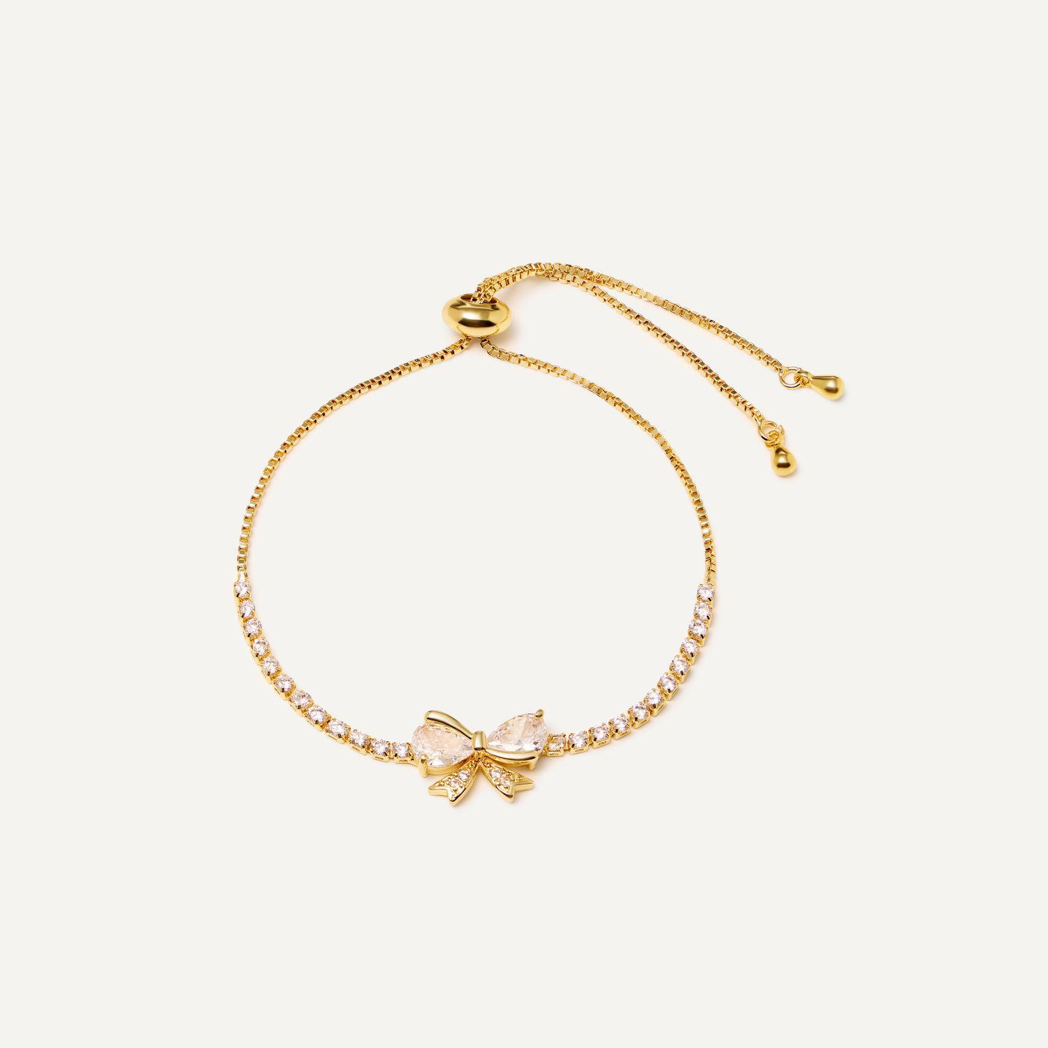 Браслет Daintith Bow Bracelet - Gold