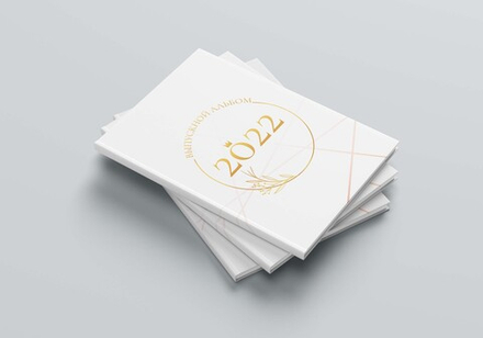 PSD-Шаблон фотокниги "Golden"