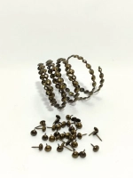 Гвоздевая лента "Золото с Черной крошкой" молдинги для мебели