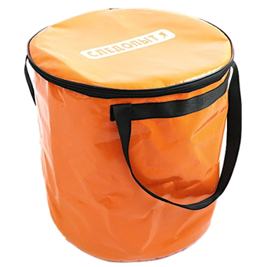 Ведро складное Следопыт PF-FB-04 ПВХ 64л с крышкой для рыбы 40х40х40см