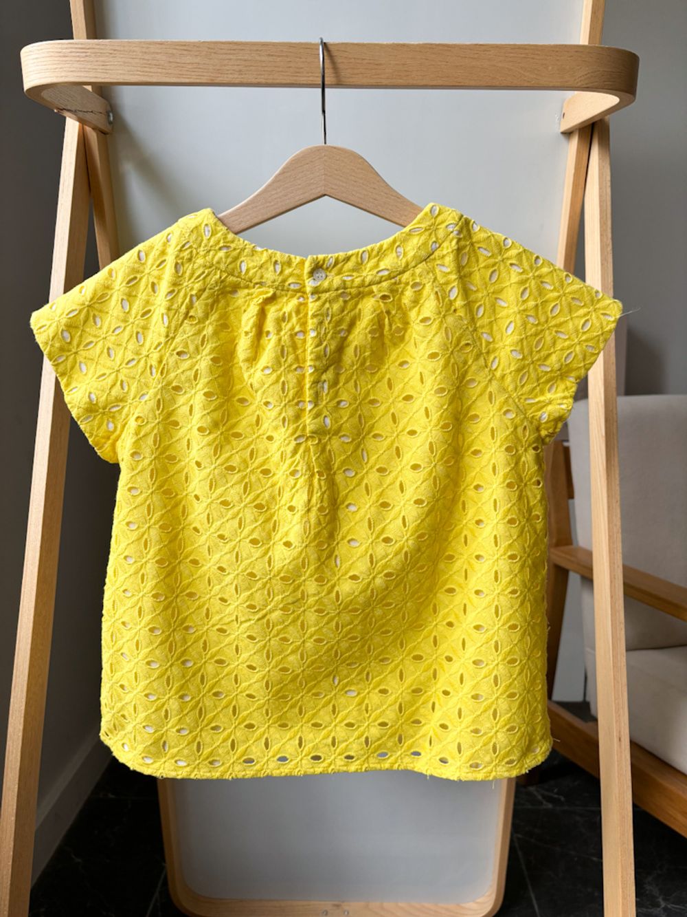 Хлопковая блузка Bonpoint, 128