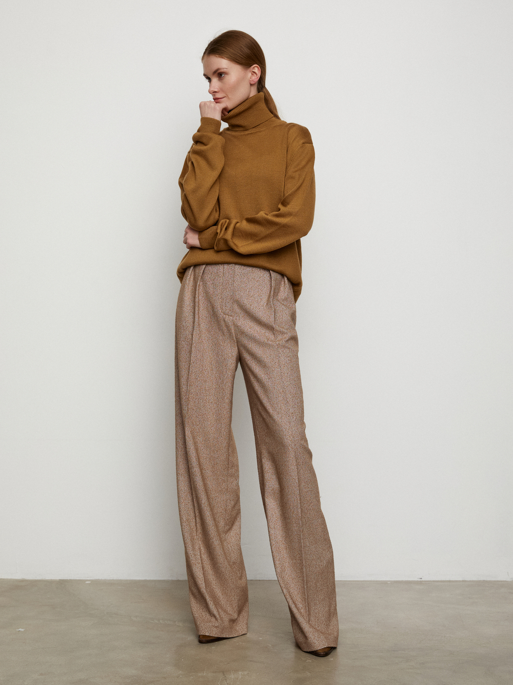 Водолазка Maroon Brown