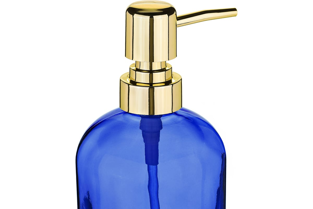 Дозатор для жидкого мыла Bright Colors 8*8*17.5 см, синий