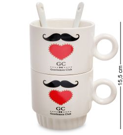 GAEM Art MUG-172/3 Набор из двух кружек «Клуб джентельменов»