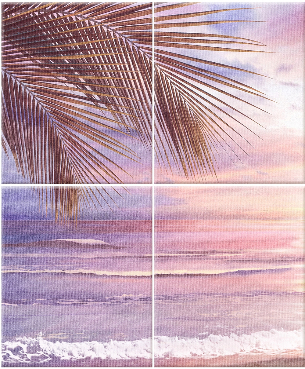 Панель ПВХ 3D Прибой рисунок 2700х250 мм