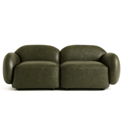 Дизайнерский модульный диван BLOB old cactus