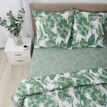 Постельное белье евро бязь «TROPIC» Simple Life