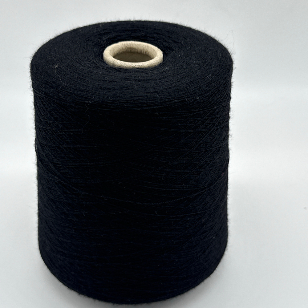 Пряжа Suedwolle Victoria 2/30 (100% мериносовая шерсть гребенная), 1500м/100гр, черный