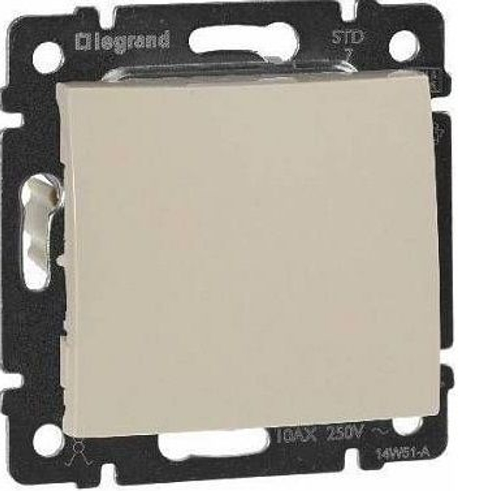 77 4307 Выключатель перекрёстный 10 шт слоновая кость