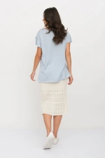 Юбка И 017/льняной