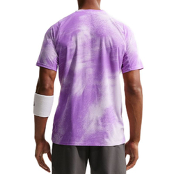Мужская теннисная футболка Nike Court Paris Slam Advantage Dri-Fit Tennis - violet mist/bright violet/black