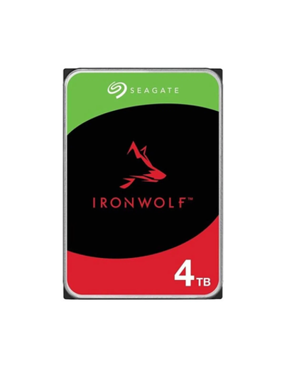 Seagate IronWolf NAS HDD SATA 4Tb, 5400 rpm, 256Mb buffer, 512e/4Kn, ST4000VN006, 1 year, (аналог ST4000VN008)
