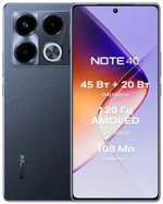 Смартфон Infinix NOTE 40 256 ГБ черный