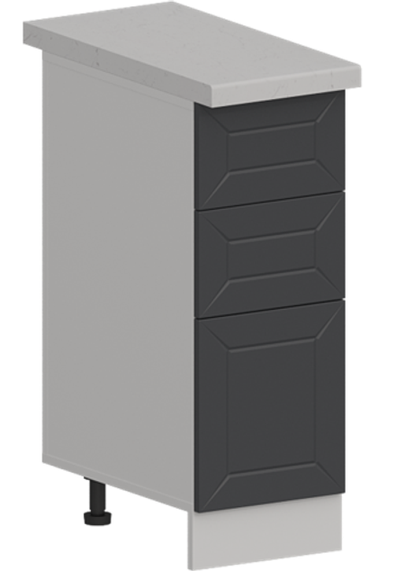 Кухня Модуль ШН3Я 300 Графит / Графит