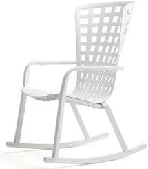 Кресло-качалка Folio белое