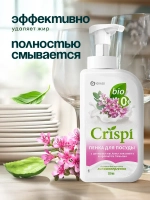 GraSS Средство для мытья посуды "CRISPI" ПЕНКА с маслами эвкалипта и ароматом тимьяна (550 мл)