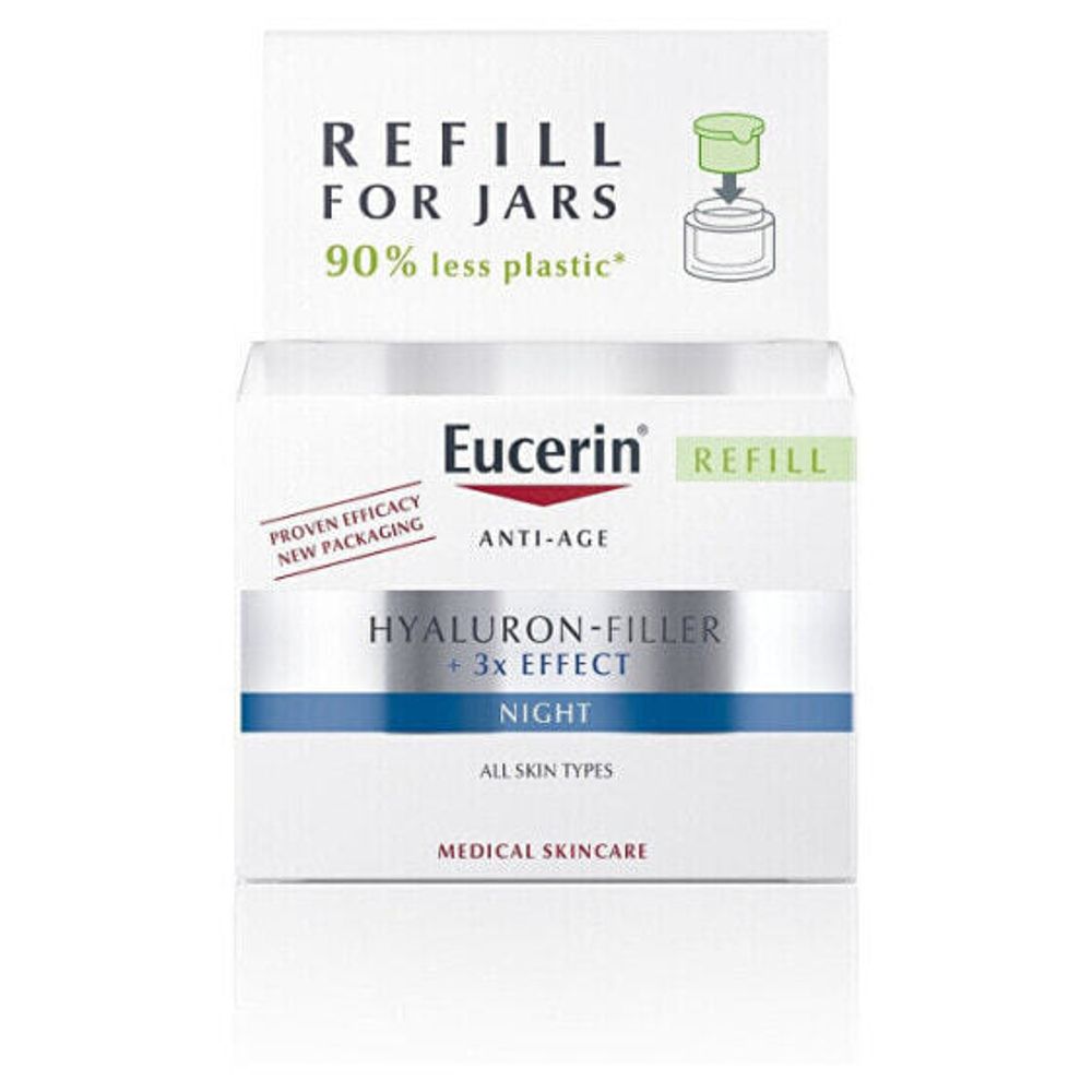 Увлажнение и питание Replacement filling for anti-aging night cream Hyaluron-Filler 3x EFFECT 50 ml