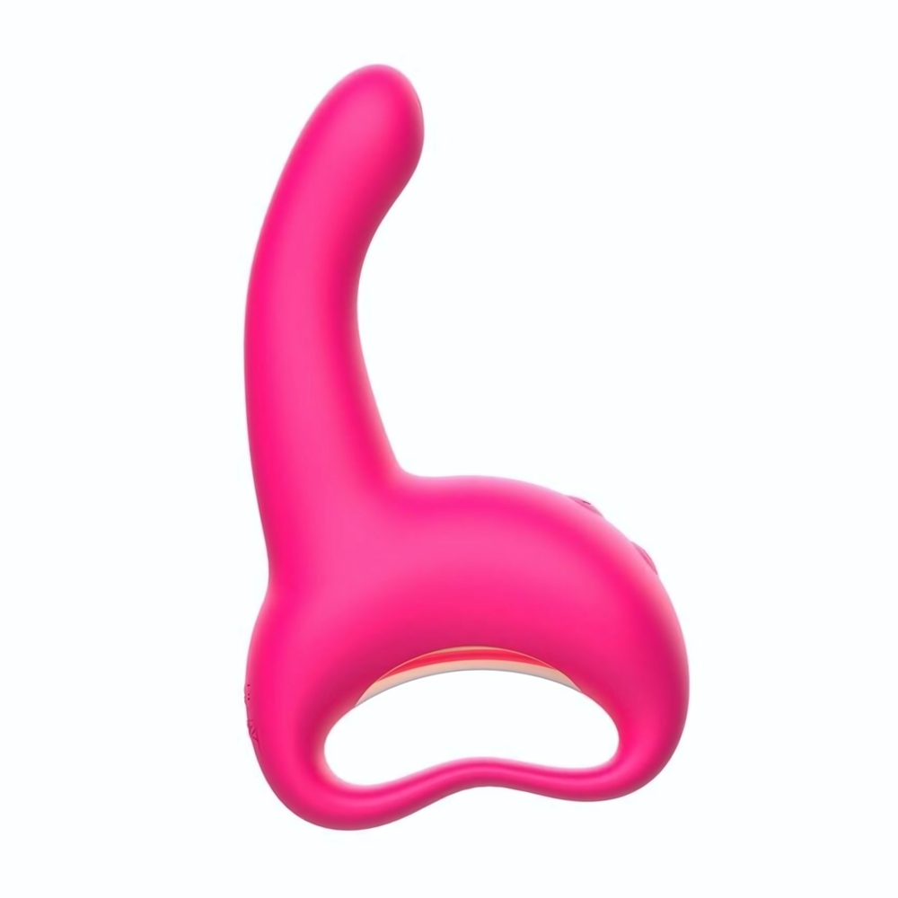Розовый вибратор для G-стимуляции (Цвет: розовый)