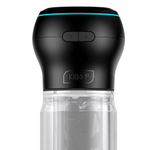 Набор PowerBlow & Feel Pocket Stroker Crystal: мастурбатор и интерактивная насадка (Цвет: серый)