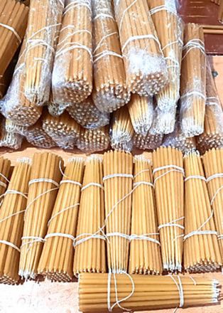 Свечи конусные (маканые)