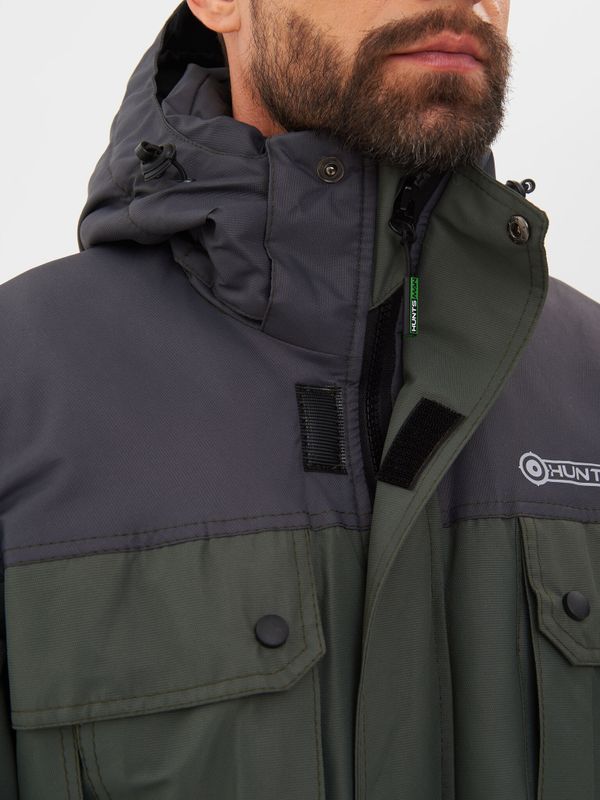 Костюм зимний Канада ткань Оксланд цвет Зеленый/Графит