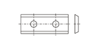 HM нож сменный TIGRA 30x12x2,5 35° T04F-CR